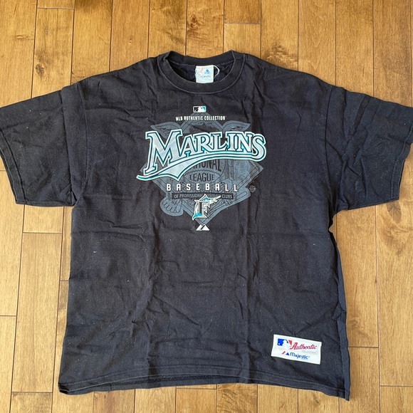Vintage Majestic Athletic MLB authentic collection Florida Marlins - Picture 1 of 1